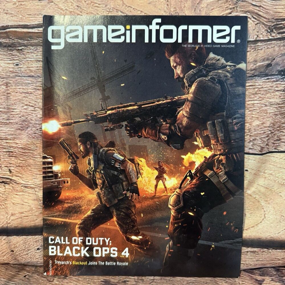 Game Informer Magazine 306 October 2018 Call of Duty Black Ops 4 Blackout Shmup